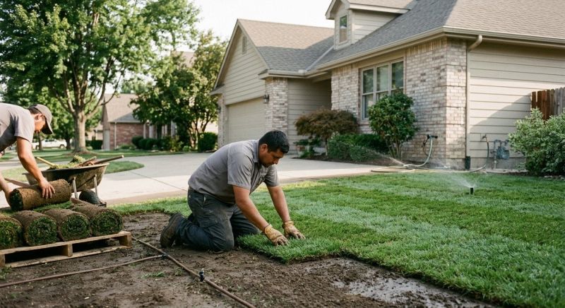 Bahia Sod Installation in Aiken, SC